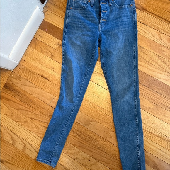 Madewell Denim - Madewell‎ Women's 10" High-Rise Skinny Jeans in Blue